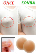 Kadın Ten Silikon Göğüs Ucu Gizleyici Nipple Cover - görsel 1