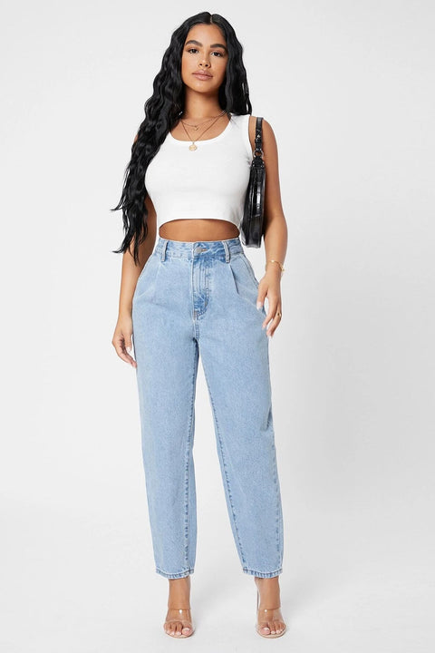 Kadın Beyaz Kare Yaka Crop Top Bluz - görsel 3