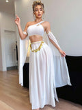 Kadın Fantazi Beyaz Özel Tasarım Harem Kostüm 2274 - görsel 1