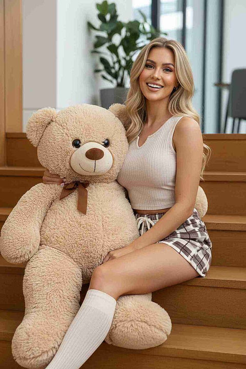 Merry See Altı Peluş Polar Üstü Örme Kolsuz Pijama Takımı Çok Renkli - görsel 1