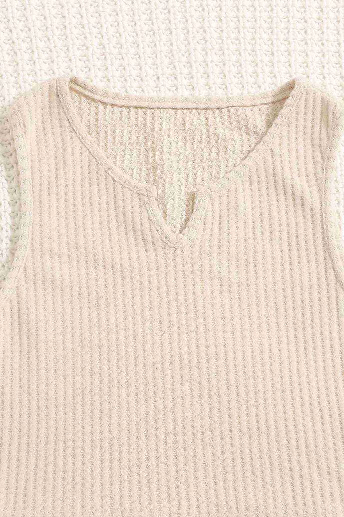 Merry See Altı Peluş Polar Üstü Örme Kolsuz Pijama Takımı Çok Renkli - görsel 7